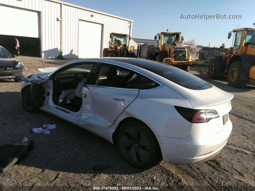 2020 Tesla Model 3 Long Range White vin: 5YJ3E1EB0LF618097