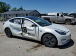 2020 Tesla Model 3  White vin: 5YJ3E1EB0LF618987