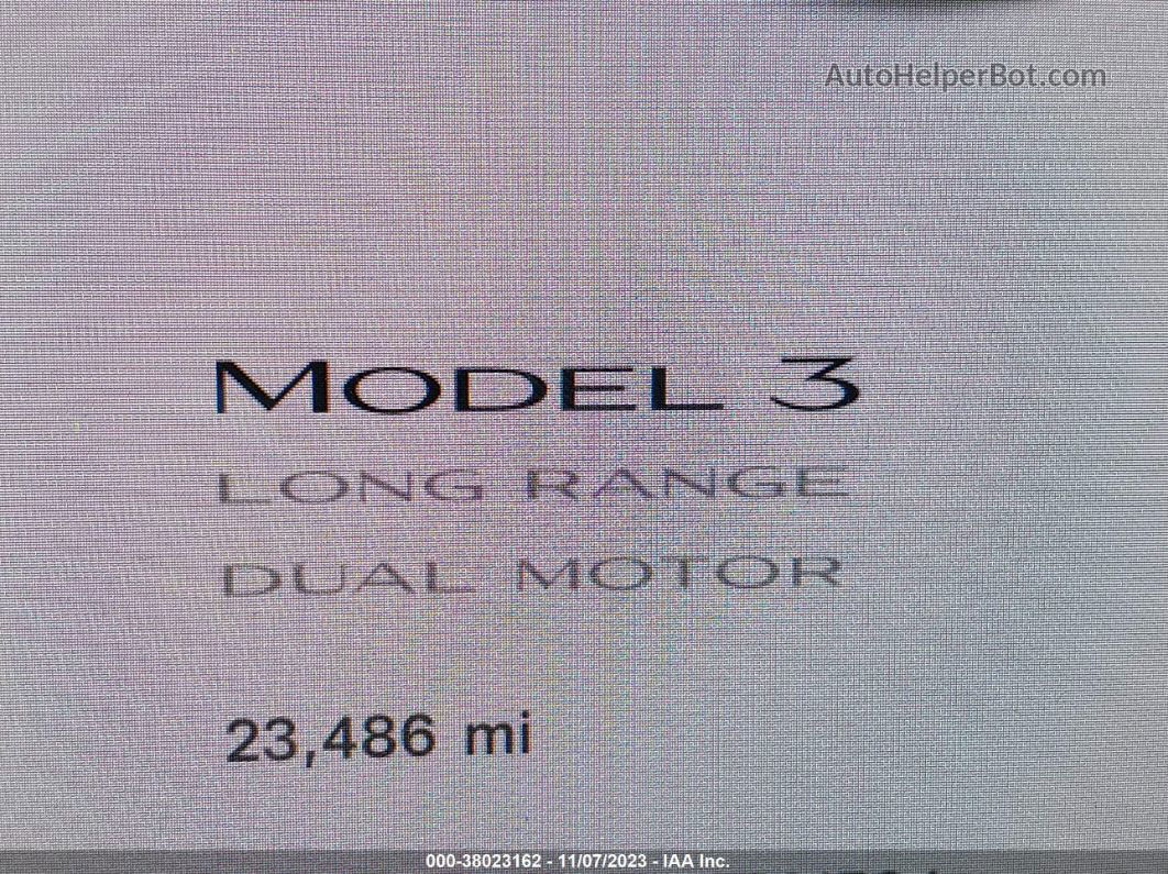 2020 Tesla Model 3 Long Range Dual Motor Белый vin: 5YJ3E1EB0LF621534