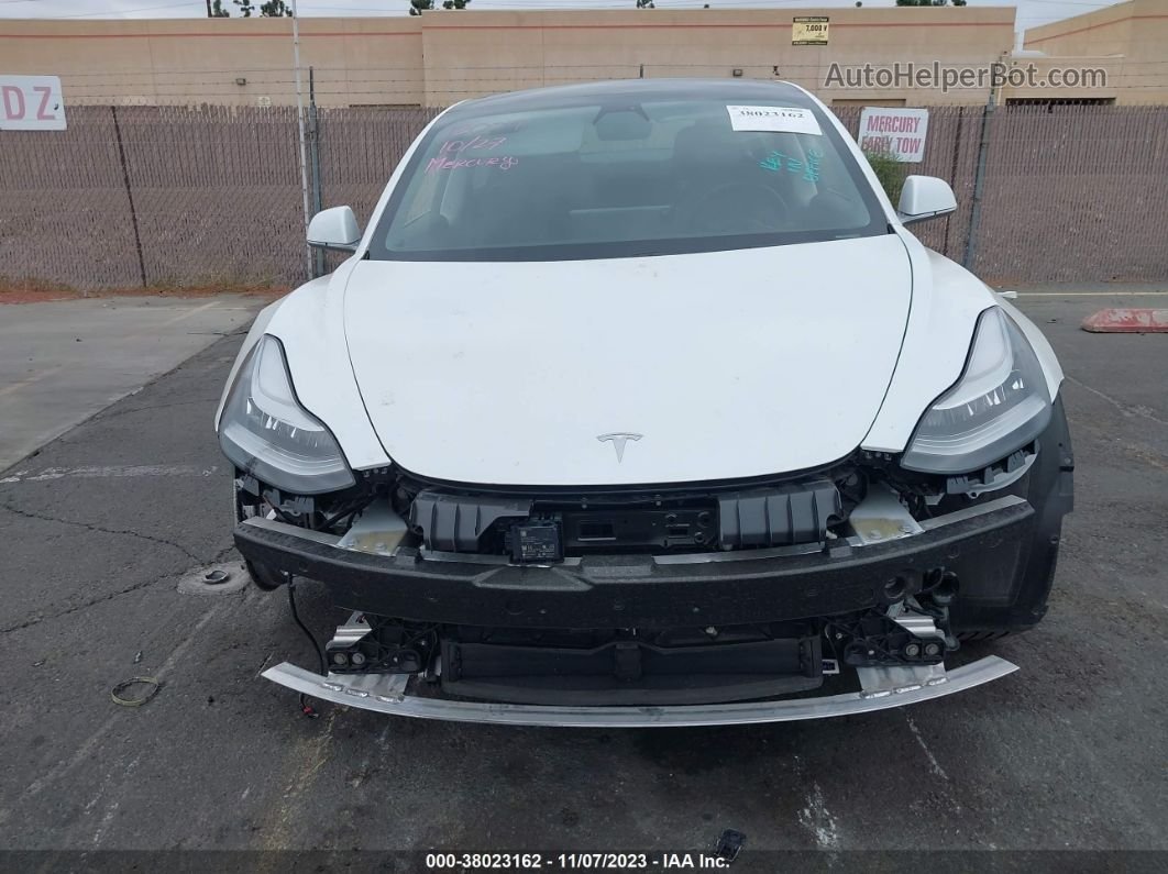 2020 Tesla Model 3 Long Range Dual Motor White vin: 5YJ3E1EB0LF621534