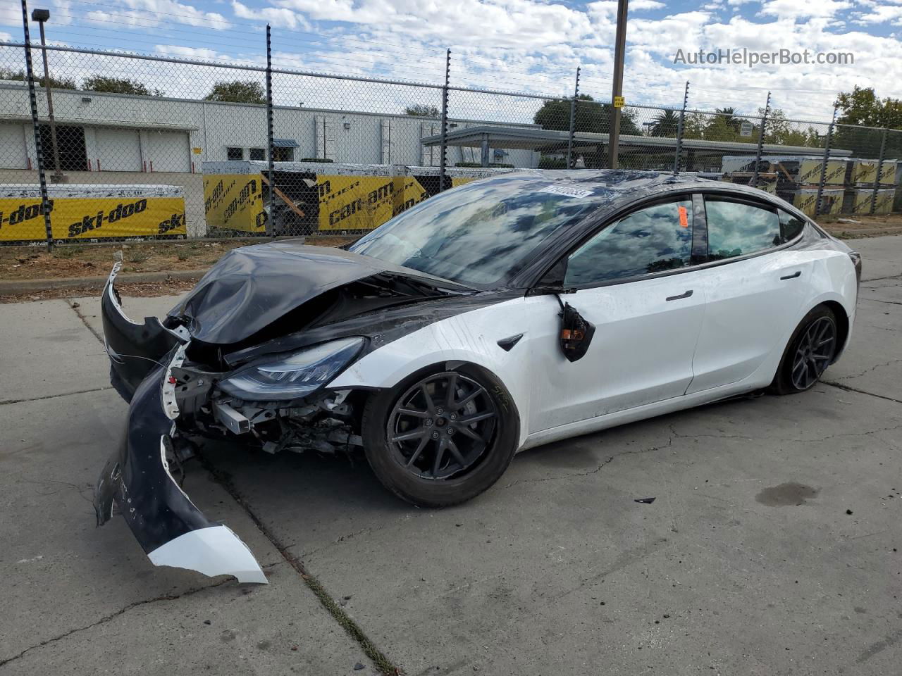 2020 Tesla Model 3  Two Tone vin: 5YJ3E1EB0LF665856