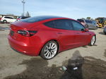 2020 Tesla Model 3  Red vin: 5YJ3E1EB0LF717275