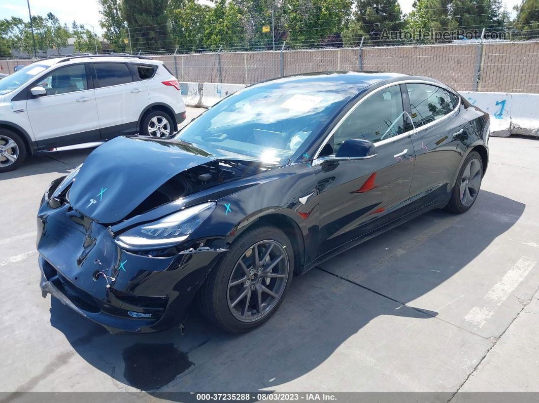 2020 Tesla Model 3 Long Range Черный vin: 5YJ3E1EB0LF798049