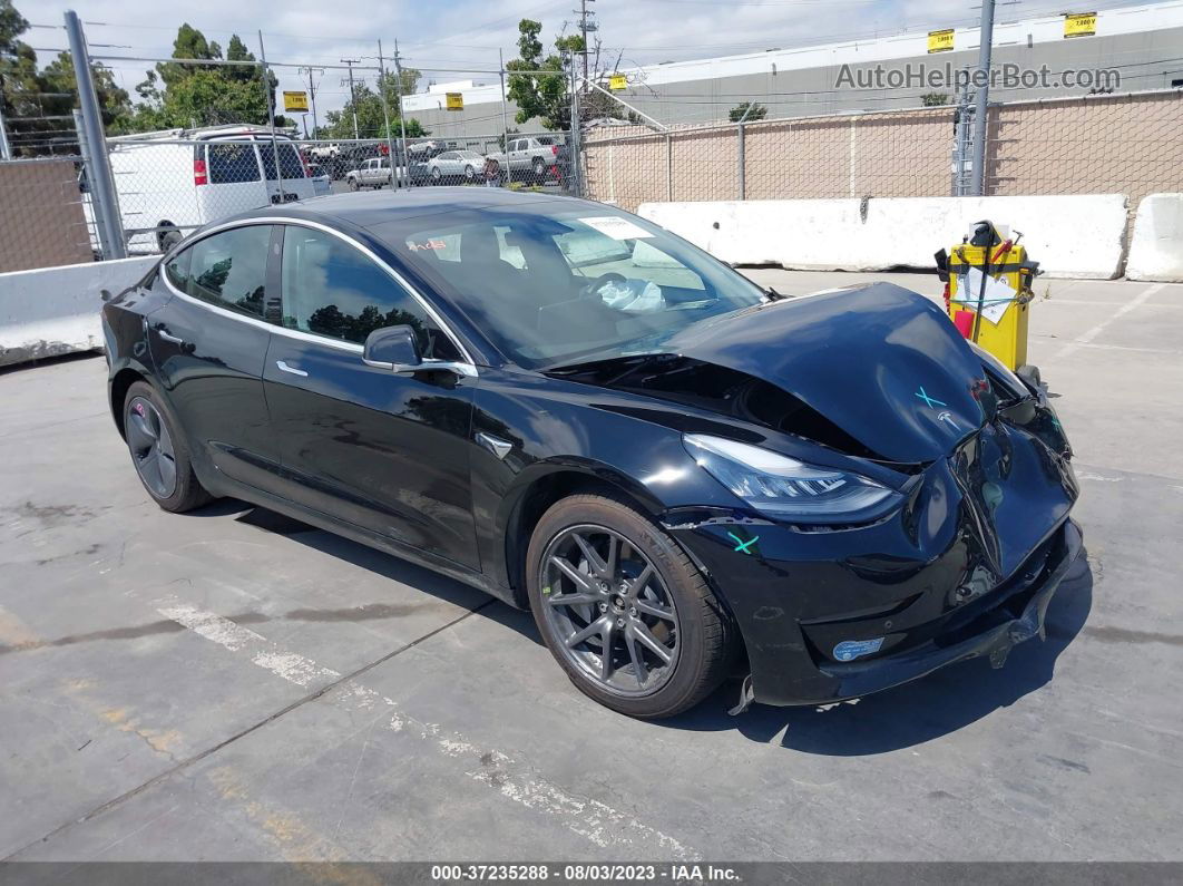 2020 Tesla Model 3 Long Range Черный vin: 5YJ3E1EB0LF798049