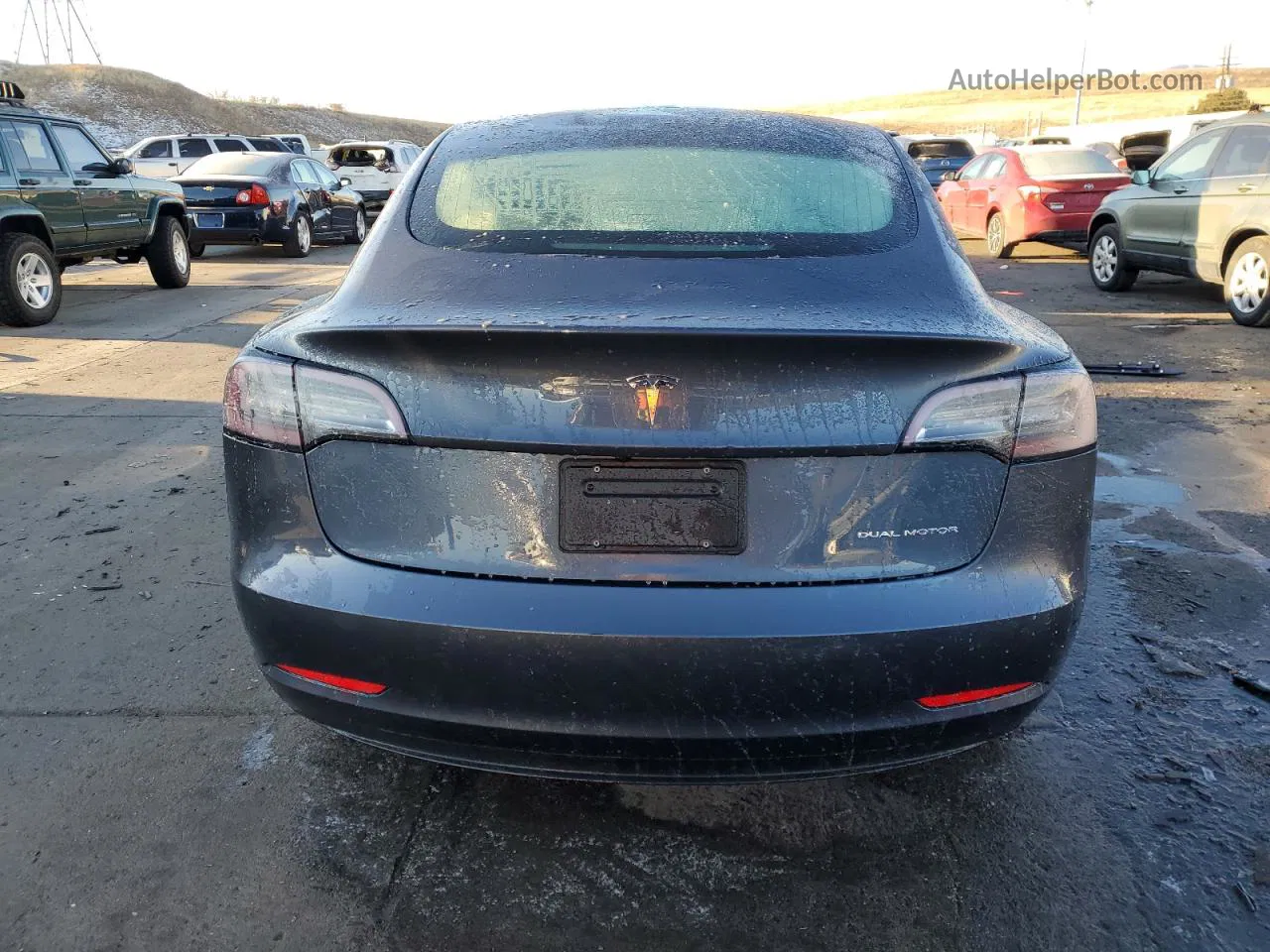 2020 Tesla Model 3  Charcoal vin: 5YJ3E1EB0LF800821