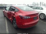 2021 Tesla Model 3 Long Range Red vin: 5YJ3E1EB0MF849633