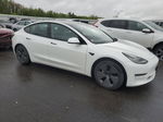 2021 Tesla Model 3  White vin: 5YJ3E1EB0MF858266