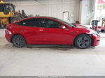 2021 Tesla Model 3 Long Range Dual Motor All-wheel Drive Red vin: 5YJ3E1EB0MF869235