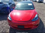 2021 Tesla Model 3 Long Range Dual Motor All-wheel Drive Red vin: 5YJ3E1EB0MF875441