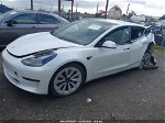 2021 Tesla Model 3 Long Range Dual Motor All-wheel Drive White vin: 5YJ3E1EB0MF998821