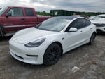 2022 Tesla Model 3  White vin: 5YJ3E1EB0NF118430