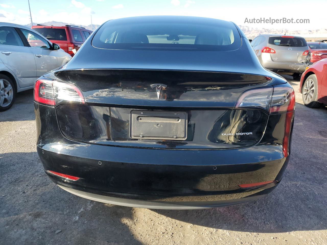 2022 Tesla Model 3  Black vin: 5YJ3E1EB0NF137835