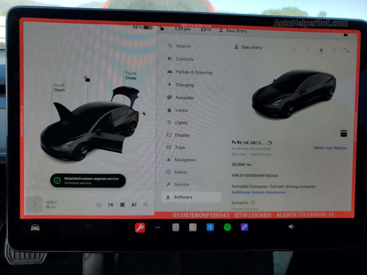 2022 Tesla Model 3  Black vin: 5YJ3E1EB0NF139343