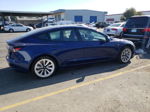 2022 Tesla Model 3  Blue vin: 5YJ3E1EB0NF144848