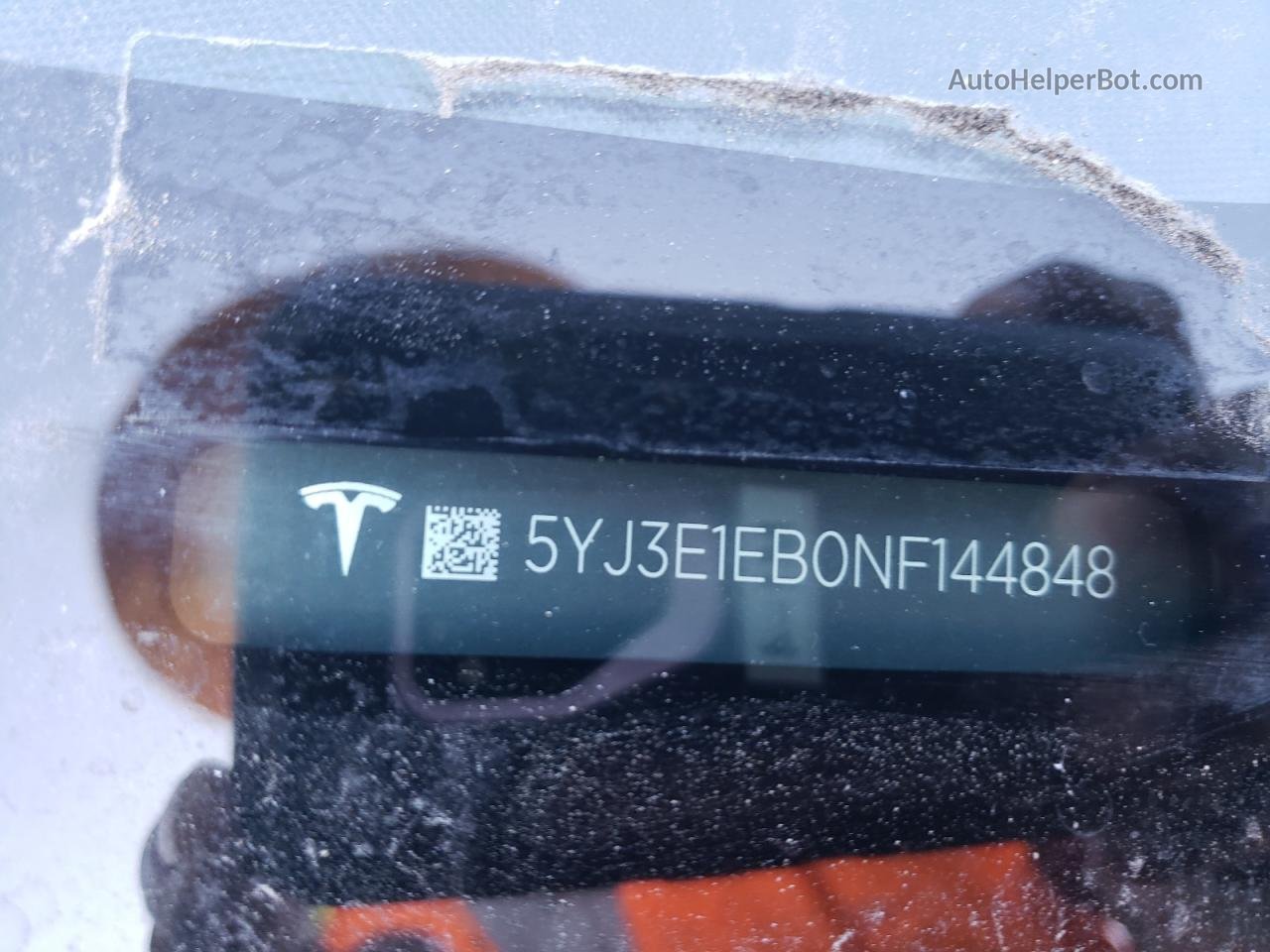 2022 Tesla Model 3  Blue vin: 5YJ3E1EB0NF144848