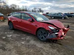 2022 Tesla Model 3  Red vin: 5YJ3E1EB0NF172889