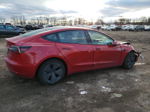 2022 Tesla Model 3  Red vin: 5YJ3E1EB0NF172889