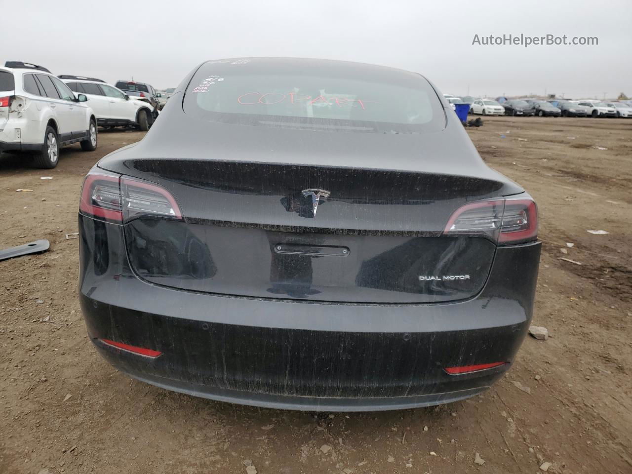 2022 Tesla Model 3  Black vin: 5YJ3E1EB0NF188560