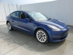 2022 Tesla Model 3  Blue vin: 5YJ3E1EB0NF189224