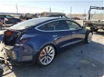 2018 Tesla Model 3  Blue vin: 5YJ3E1EB1JF083973