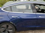 2018 Tesla Model 3  Синий vin: 5YJ3E1EB1JF063612