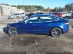 2018 Tesla Model 3 Long Range/performance Blue vin: 5YJ3E1EB1JF064386