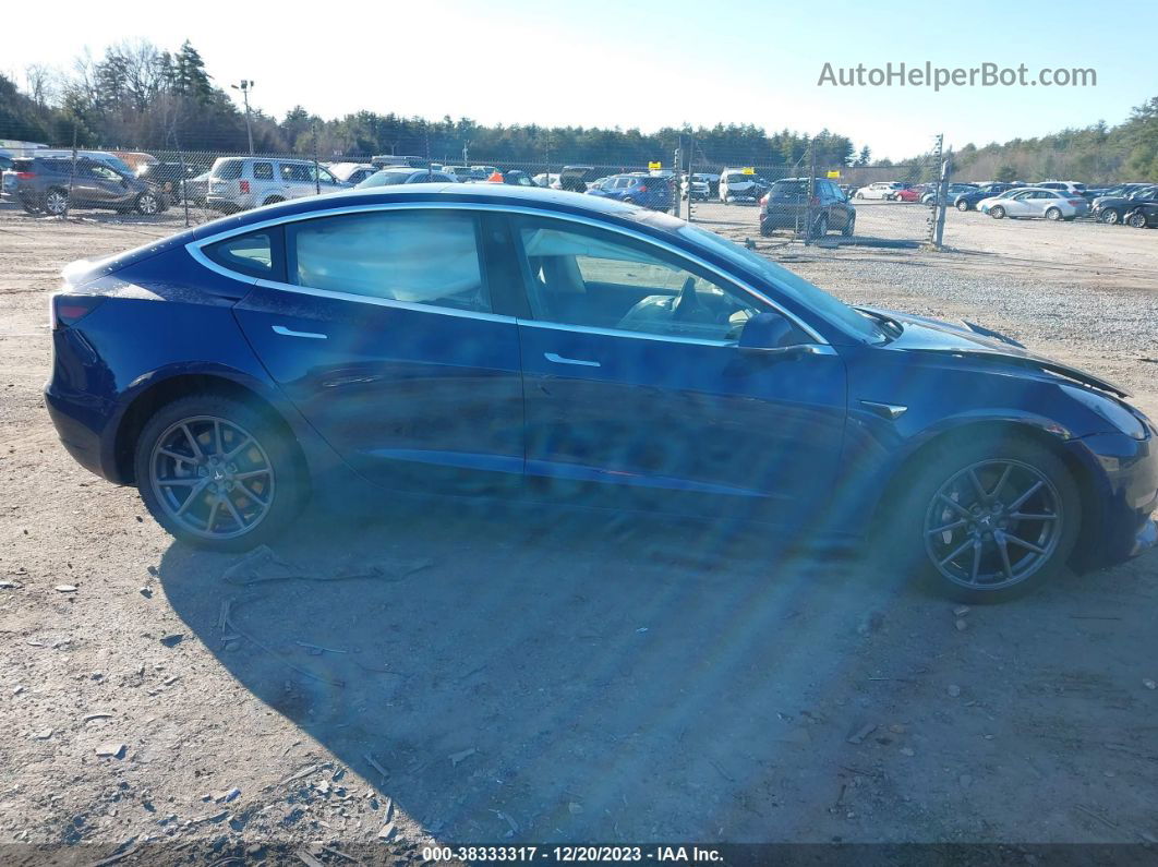 2018 Tesla Model 3 Long Range/performance Blue vin: 5YJ3E1EB1JF064386