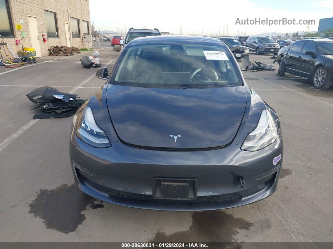 2018 Tesla Model 3 Long Range/performance Gray vin: 5YJ3E1EB1JF093063