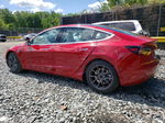 2018 Tesla Model 3  Красный vin: 5YJ3E1EB1JF096352