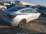 2018 Tesla Model 3 Long Range Silver vin: 5YJ3E1EB1JF112839