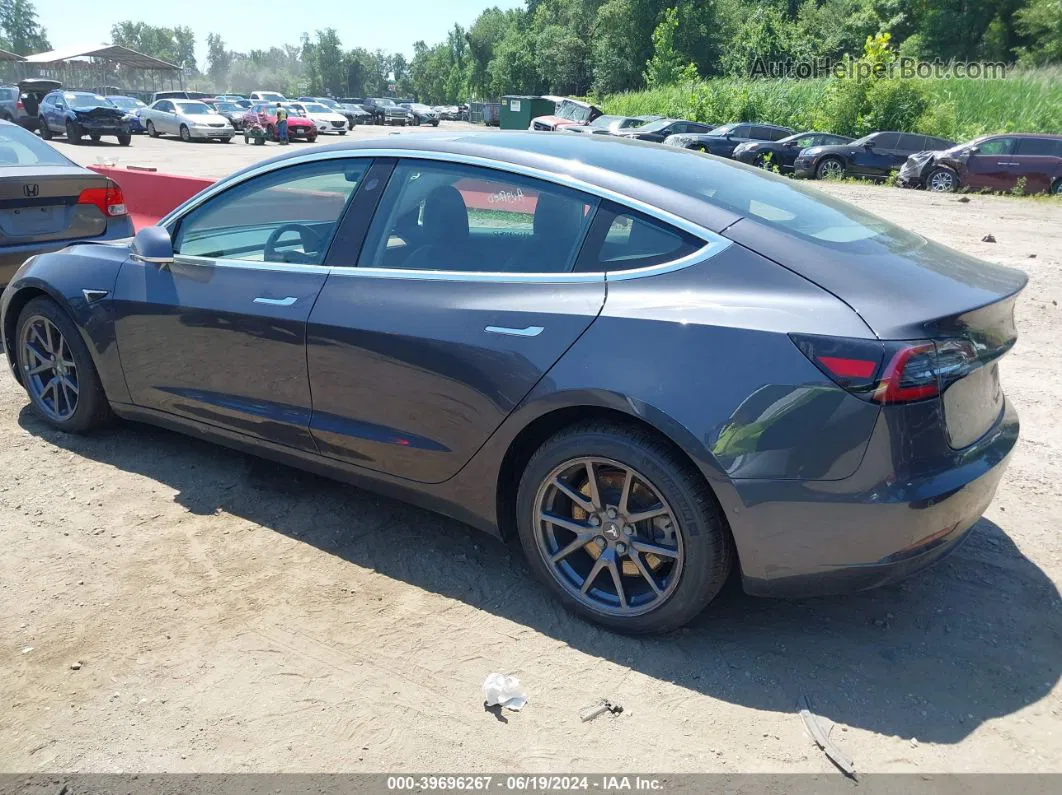 2018 Tesla Model 3 Long Range/performance Gray vin: 5YJ3E1EB1JF128393