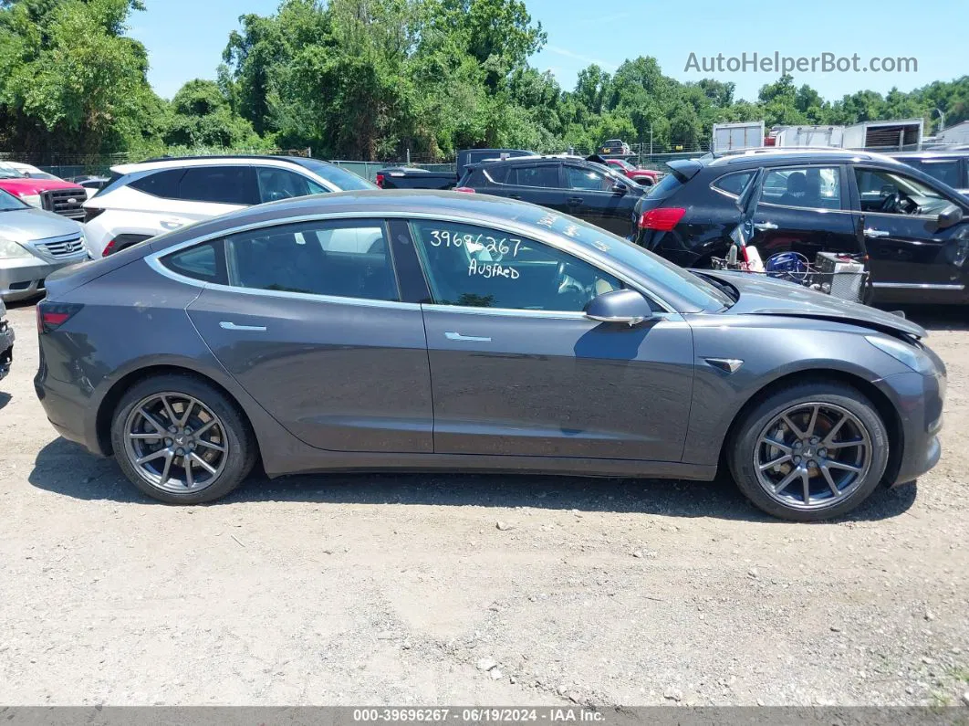 2018 Tesla Model 3 Long Range/performance Gray vin: 5YJ3E1EB1JF128393