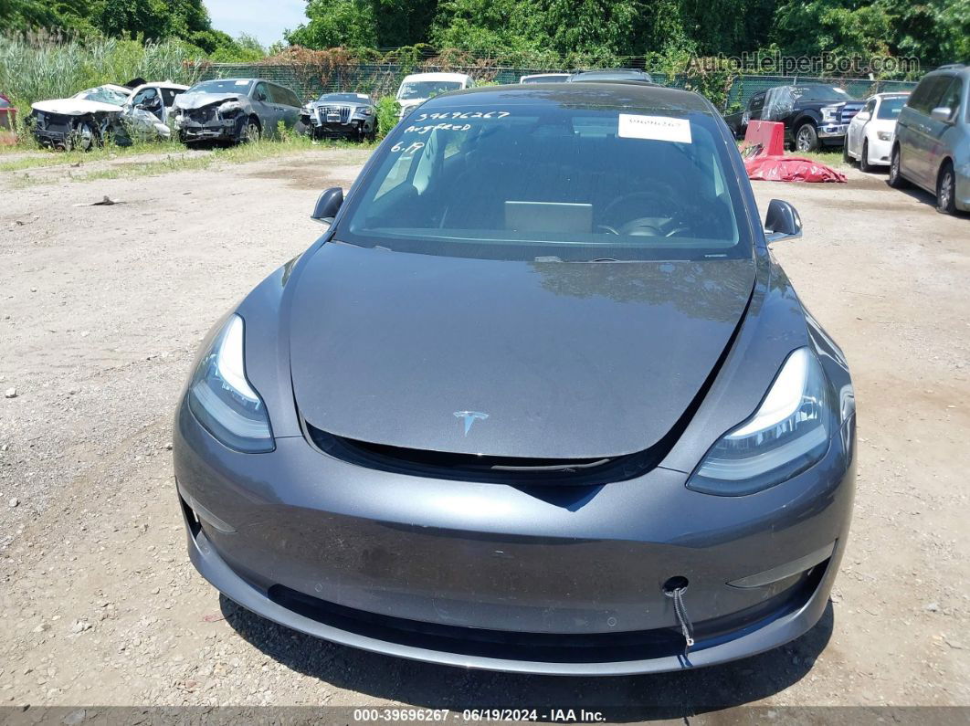 2018 Tesla Model 3 Long Range/performance Gray vin: 5YJ3E1EB1JF128393