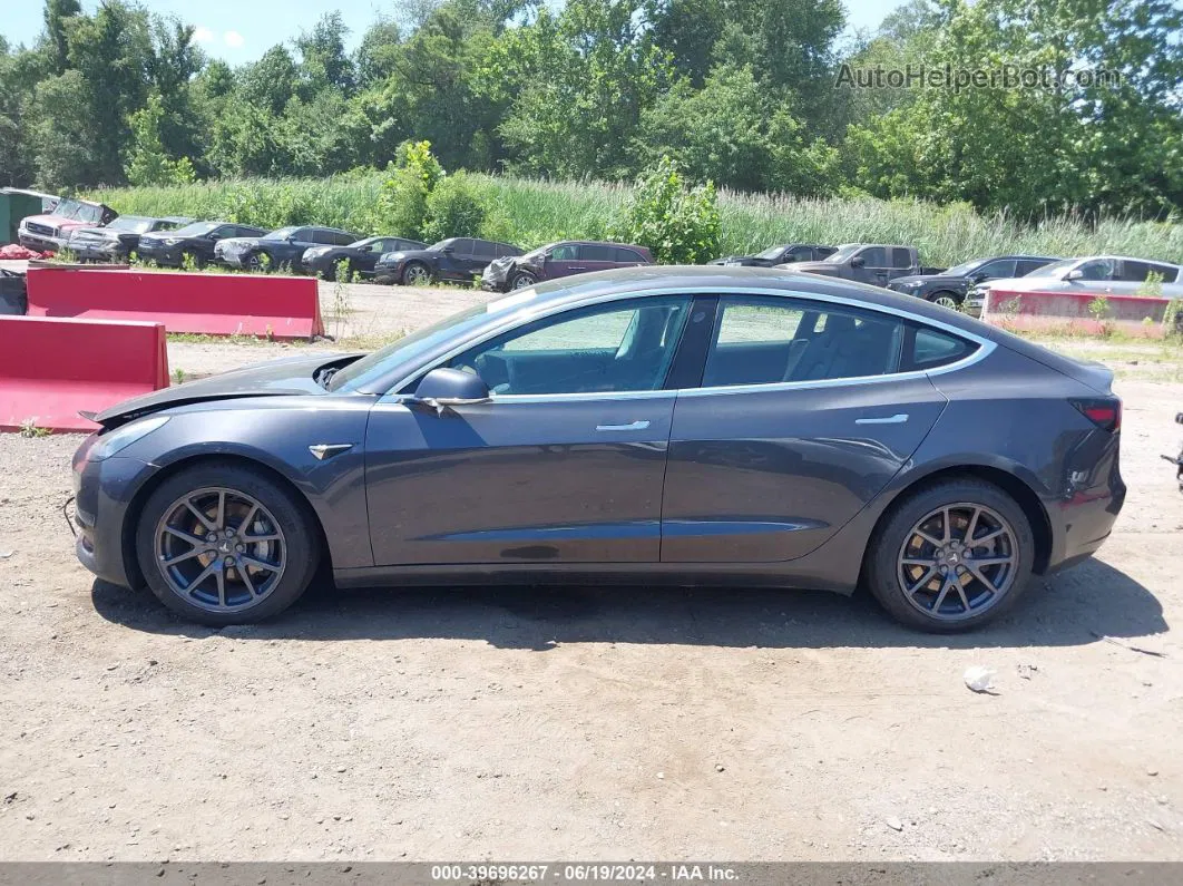 2018 Tesla Model 3 Long Range/performance Gray vin: 5YJ3E1EB1JF128393