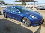 2018 Tesla Model 3  Синий vin: 5YJ3E1EB1JF130810