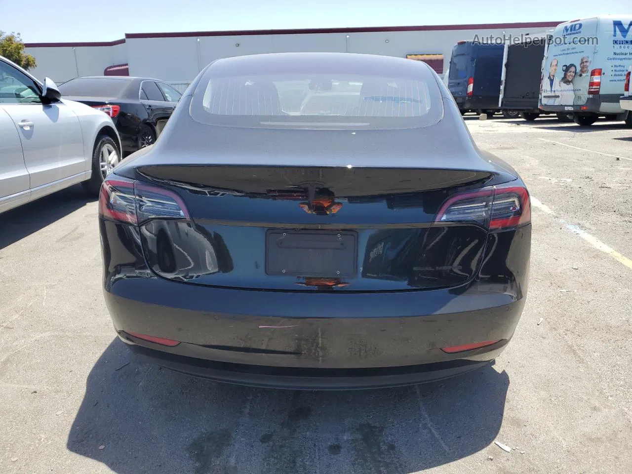 2018 Tesla Model 3  Black vin: 5YJ3E1EB1JF144464