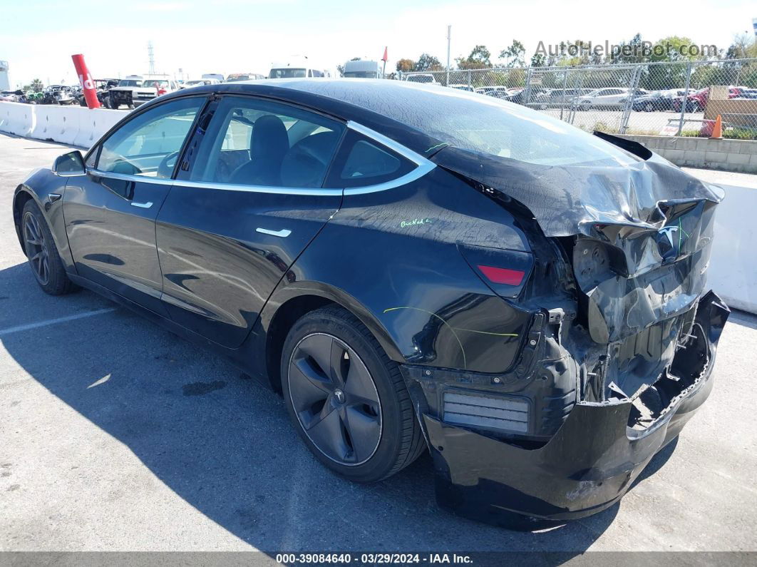 2018 Tesla Model 3 Long Range/performance Black vin: 5YJ3E1EB1JF182308