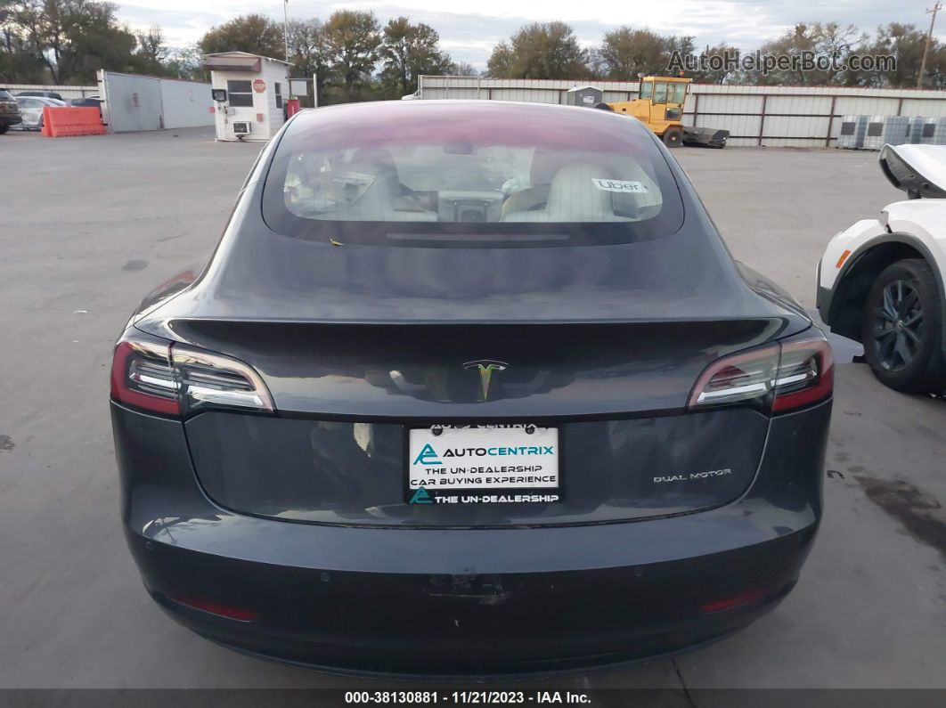 2018 Tesla Model 3 Performance/long Range Gray vin: 5YJ3E1EB1JF188335