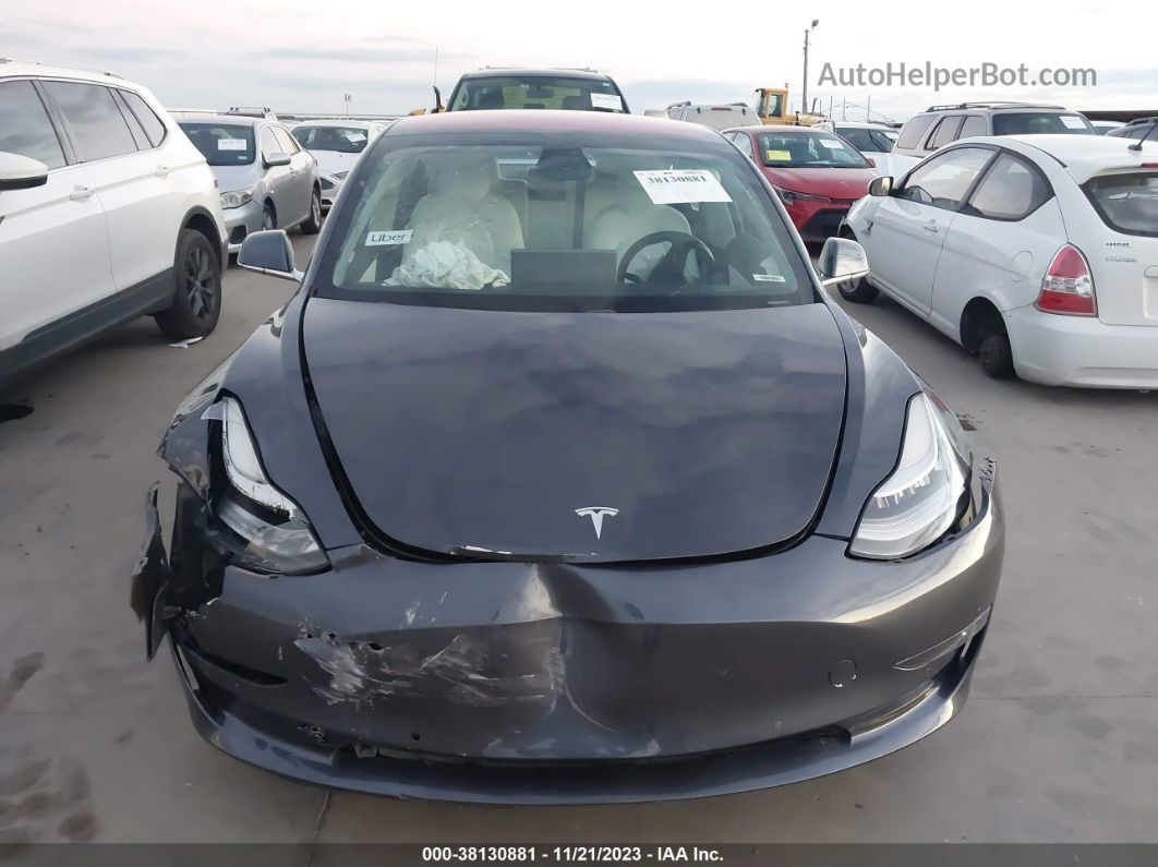 2018 Tesla Model 3 Performance/long Range Gray vin: 5YJ3E1EB1JF188335