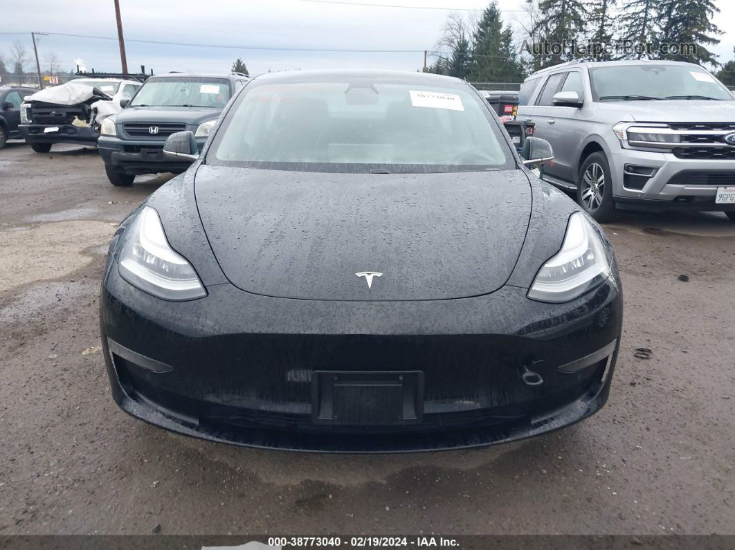 2019 Tesla Model 3 Long Range/performance Black vin: 5YJ3E1EB1KF208794