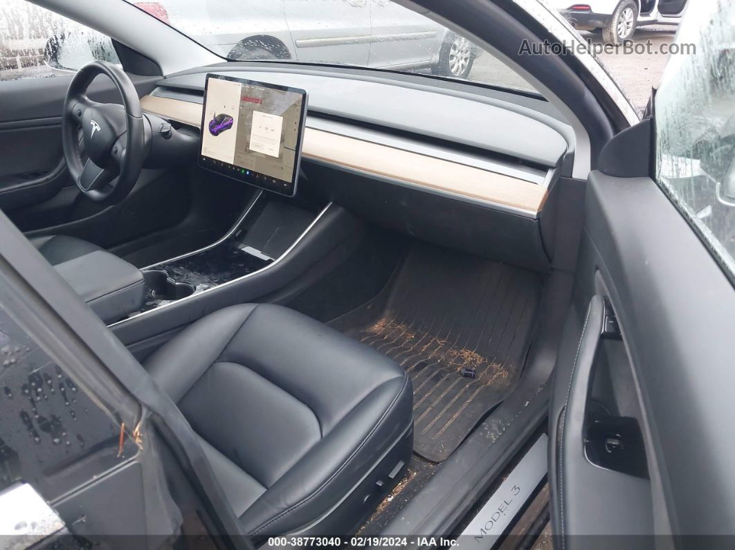 2019 Tesla Model 3 Long Range/performance Black vin: 5YJ3E1EB1KF208794