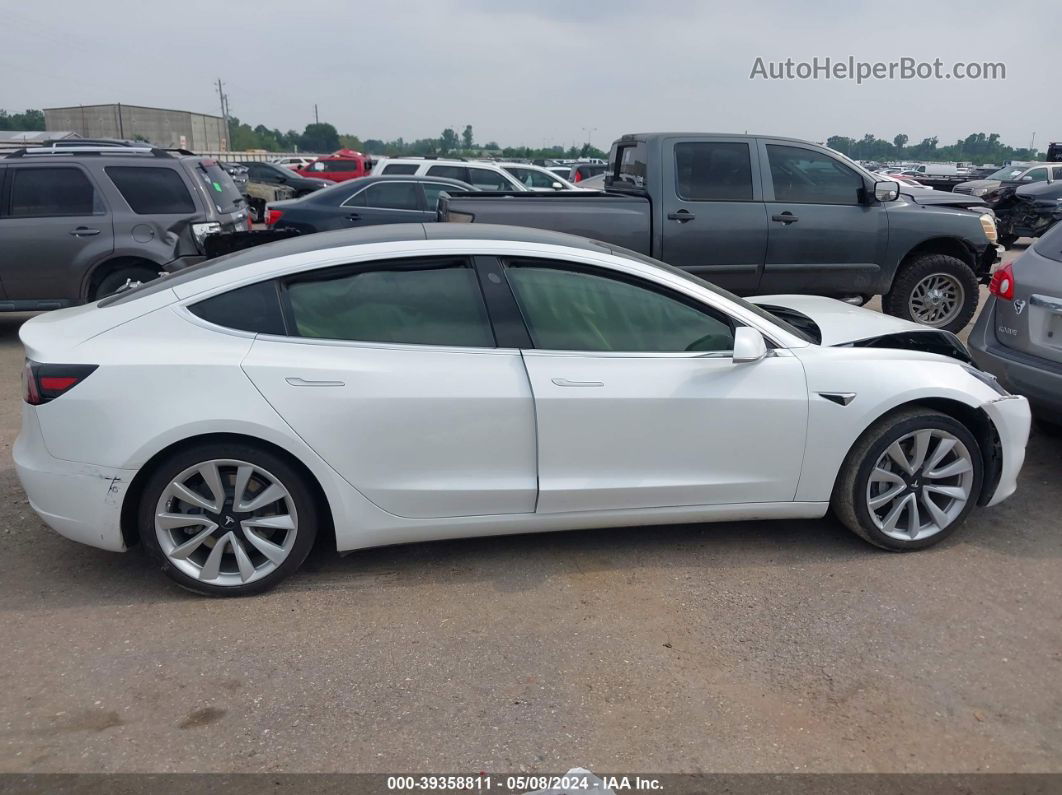 2019 Tesla Model 3 Long Range/performance White vin: 5YJ3E1EB1KF365130