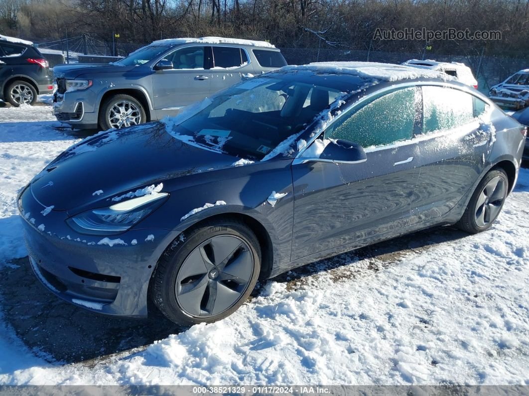 2019 Tesla Model 3 Long Range/performance Silver vin: 5YJ3E1EB1KF386026