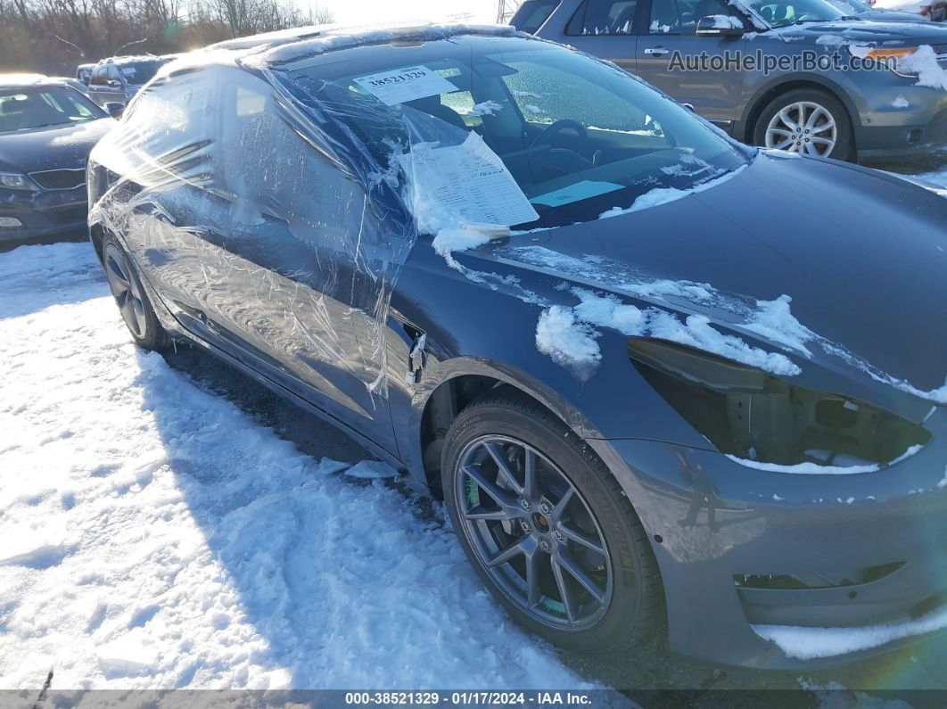 2019 Tesla Model 3 Long Range/performance Silver vin: 5YJ3E1EB1KF386026