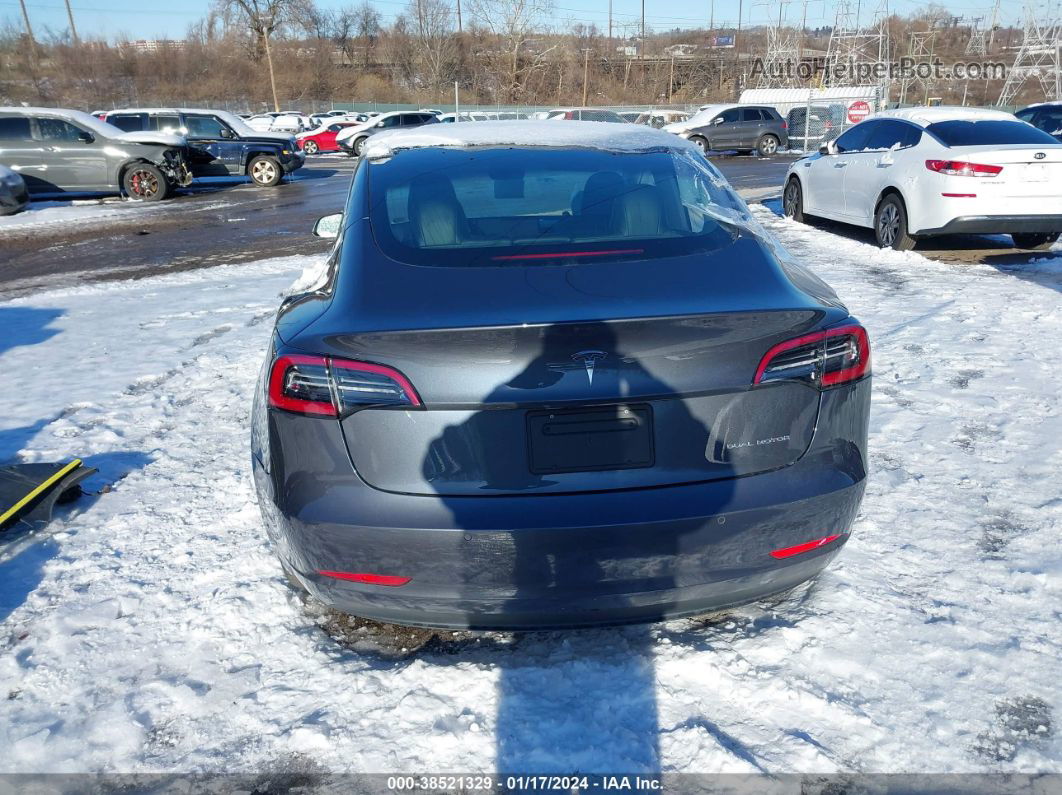 2019 Tesla Model 3 Long Range/performance Silver vin: 5YJ3E1EB1KF386026