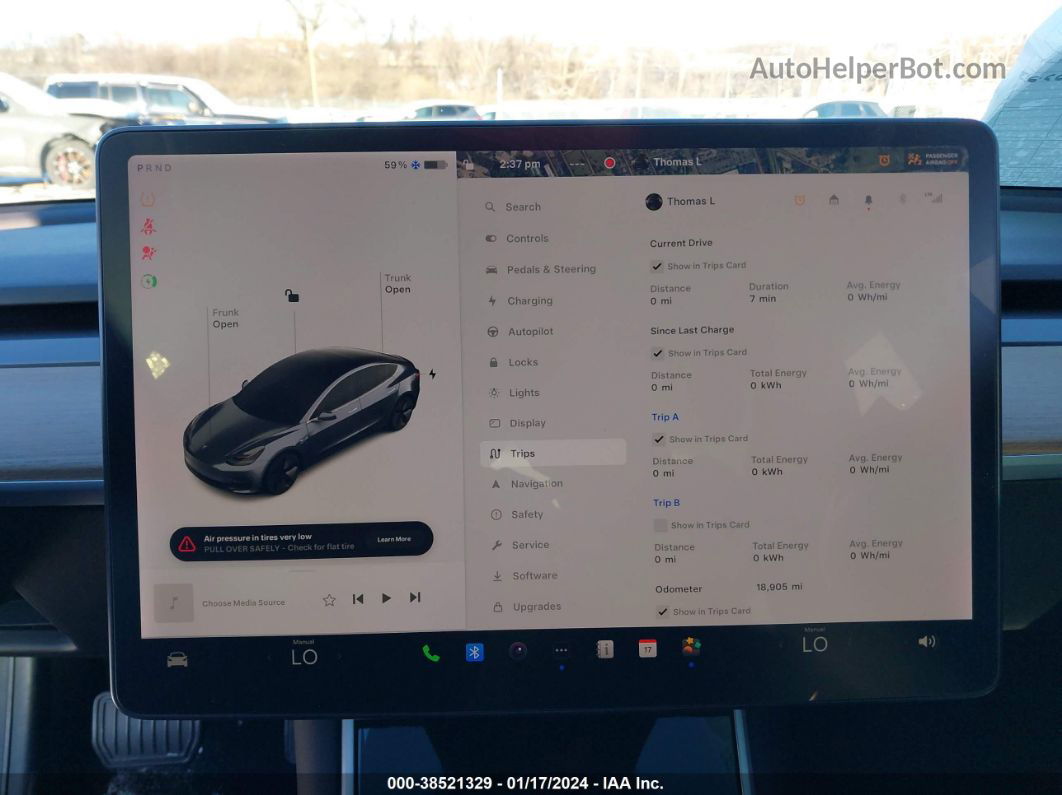 2019 Tesla Model 3 Long Range/performance Silver vin: 5YJ3E1EB1KF386026