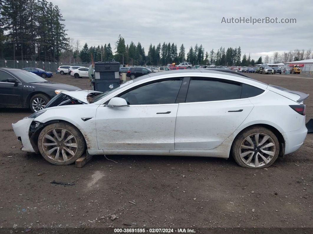 2019 Tesla Model 3 Long Range/performance White vin: 5YJ3E1EB1KF421891