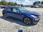 2019 Tesla Model 3  Синий vin: 5YJ3E1EB1KF434186