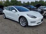 2019 Tesla Model 3  White vin: 5YJ3E1EB1KF442398
