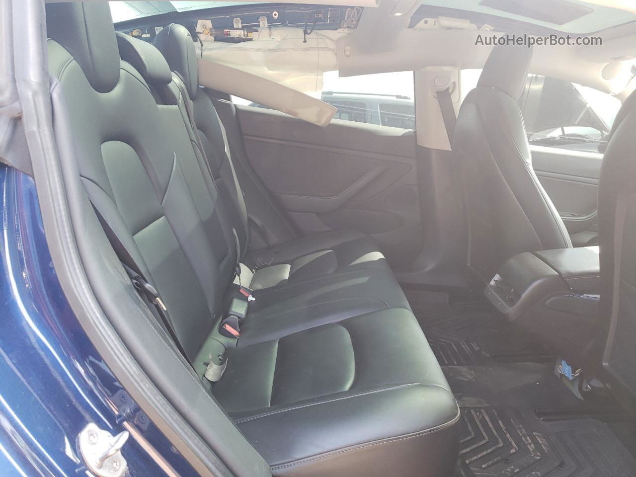 2019 Tesla Model 3  Blue vin: 5YJ3E1EB1KF465065